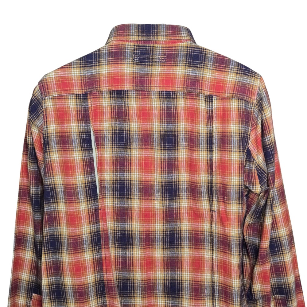 Duluth Trading Womens Free Swingin Flannel Shirt Size Large Plaid Country Chore - Picture 5 of 9